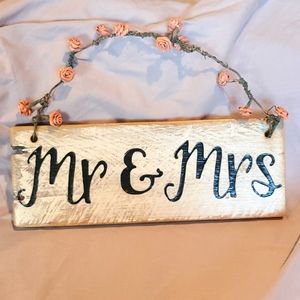 Wedding sign